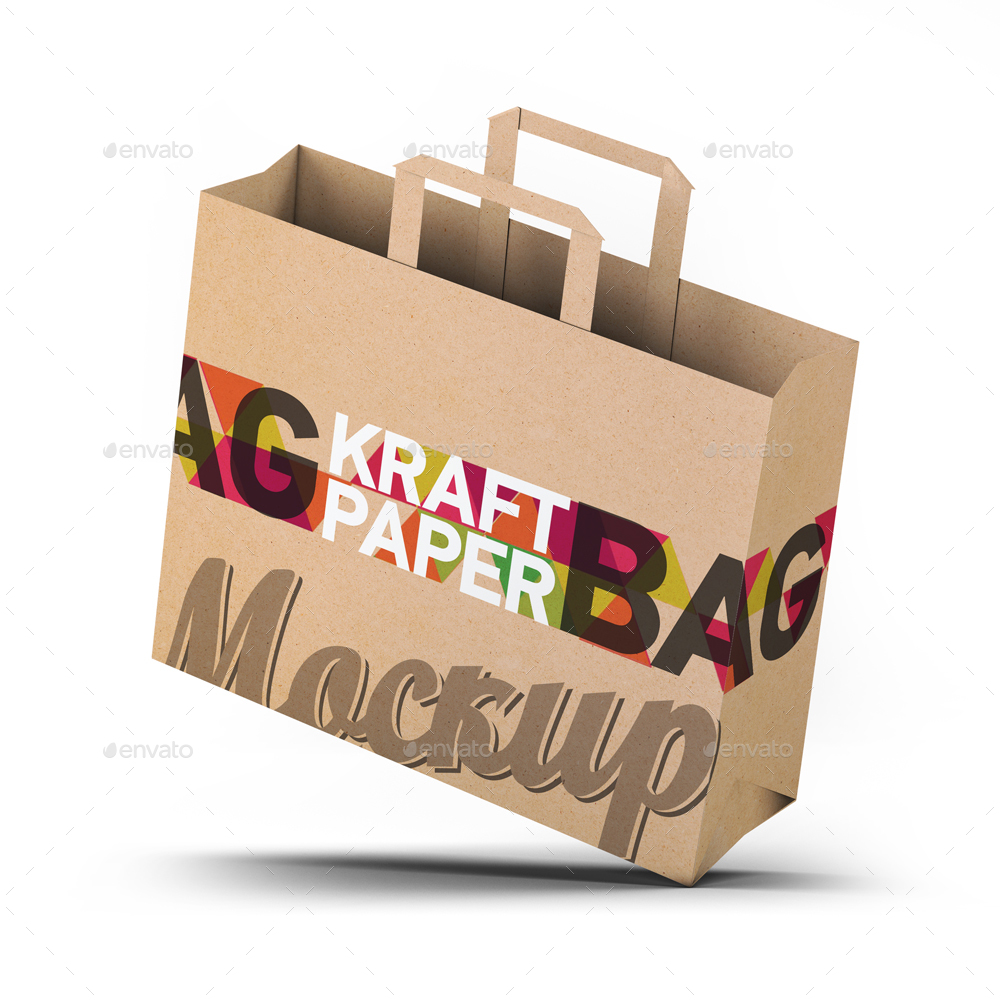 Download Kraft Paper Bag Mock-Up by L5Design | GraphicRiver