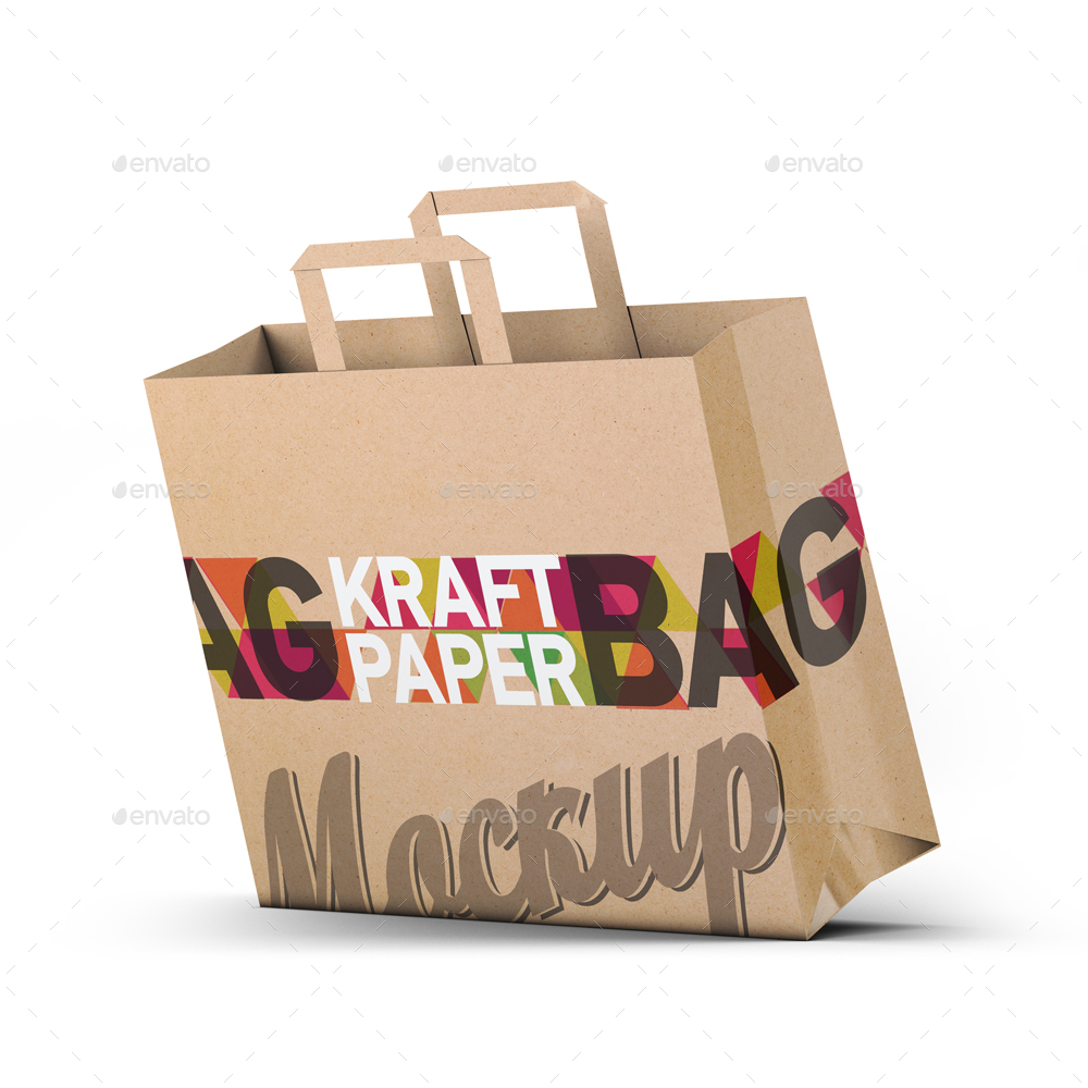 Download Kraft Paper Bag Mock-Up by L5Design | GraphicRiver