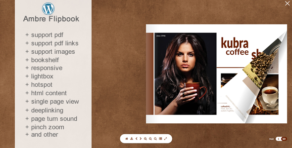 Flipbook WordPress Plugin - CodeCanyon 22295953