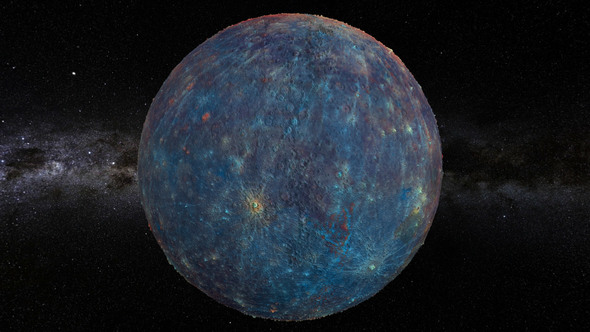 Mercury 360 Rotation Seamless Loop alt