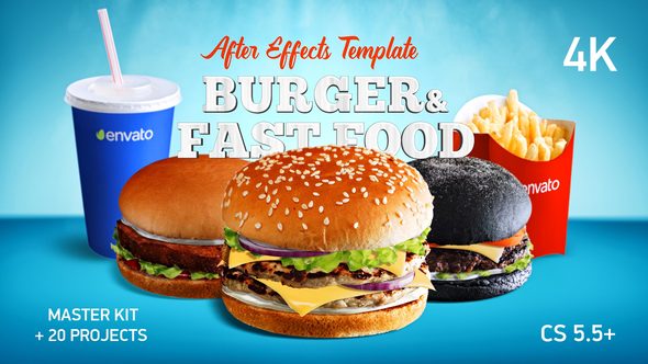 Burger & Fast Food Promo