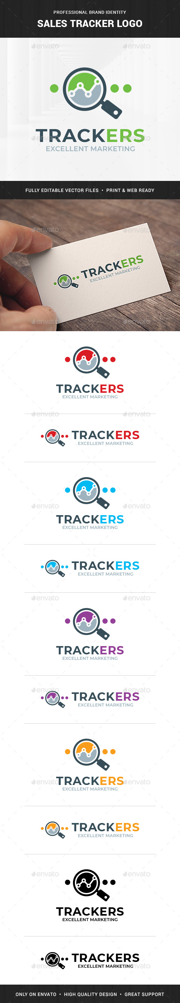 Sales Tracker Logo Template - Objects Logo Templates