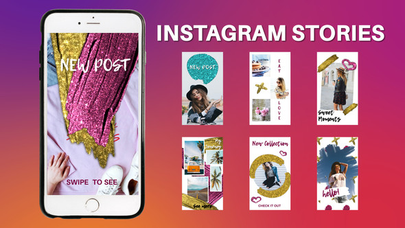 Bright Instagram Stories, After Effects Project Files | VideoHive