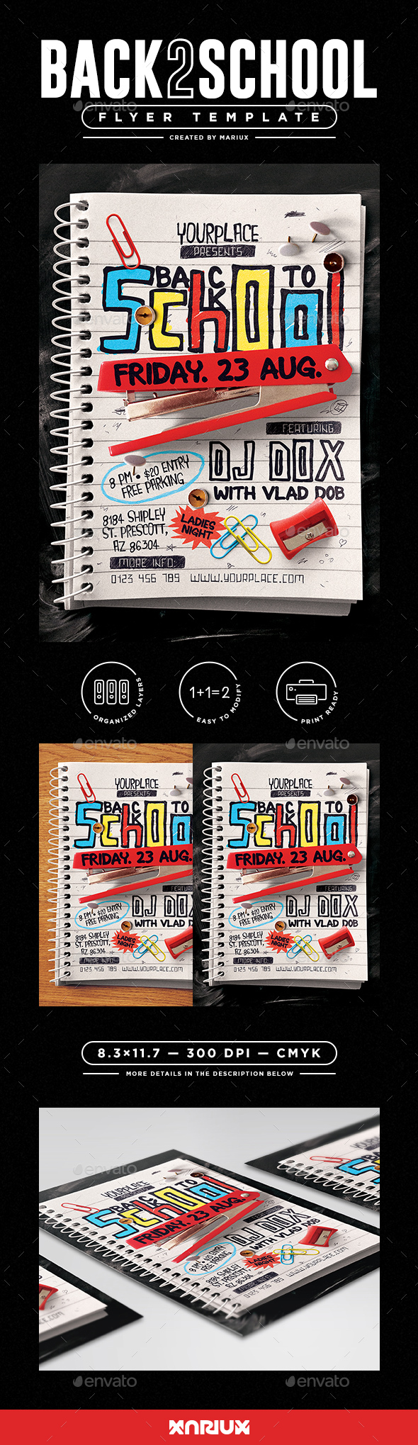Back to School Flyer - Events Flyers