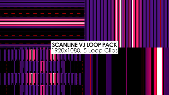Scanline VJ Loop