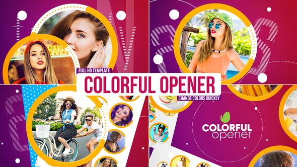 Colorful Opener - VideoHive 22373147