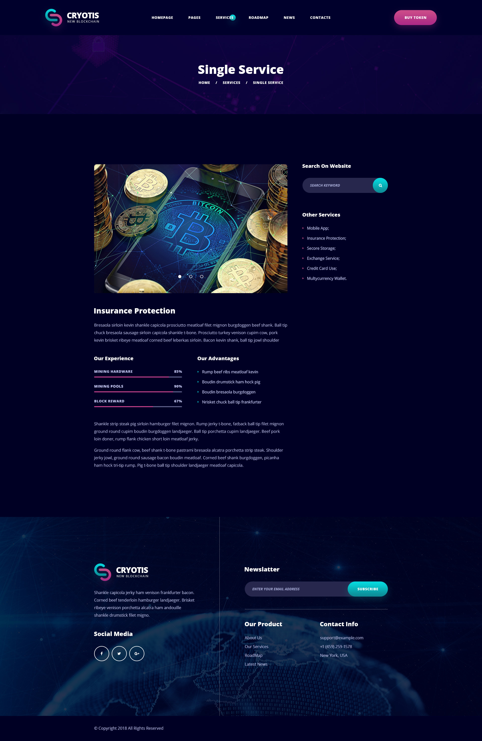 Cryotis - Crypto Currency PSD Template by DENYSTHEMES ...