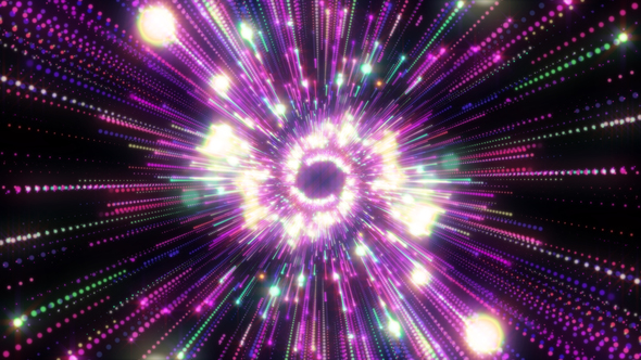 Particles Galaxy