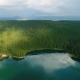 Aerial View at a Beautiful Lake in the Mountains. Black Lake, Montenegro. - VideoHive Item for Sale