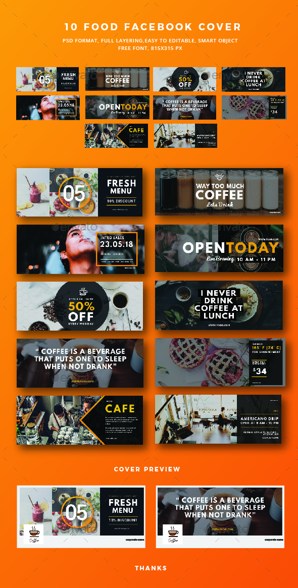 Food FB TImeline Cover - Facebook Timeline Covers Social Media