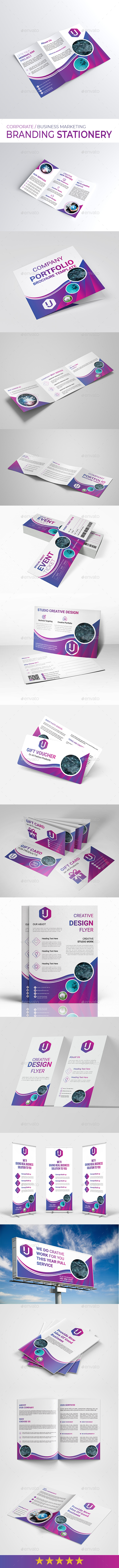 Business Marketing Stationery Print Pack - Stationery Print Templates