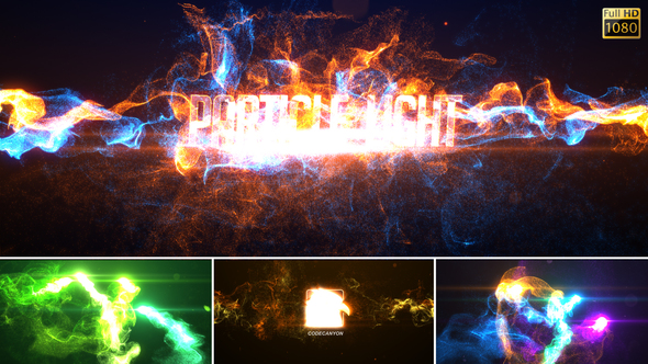 Particle Light Reveal - VideoHive 22385801