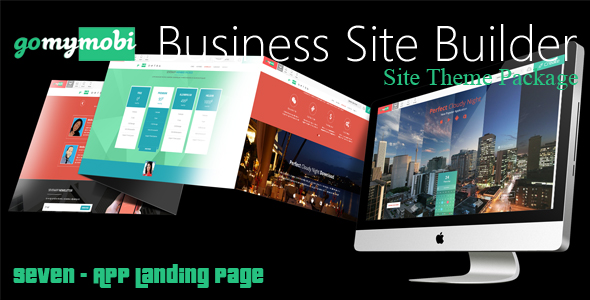 gomymobiBSB’s Site Theme: Seven – App Landing Page