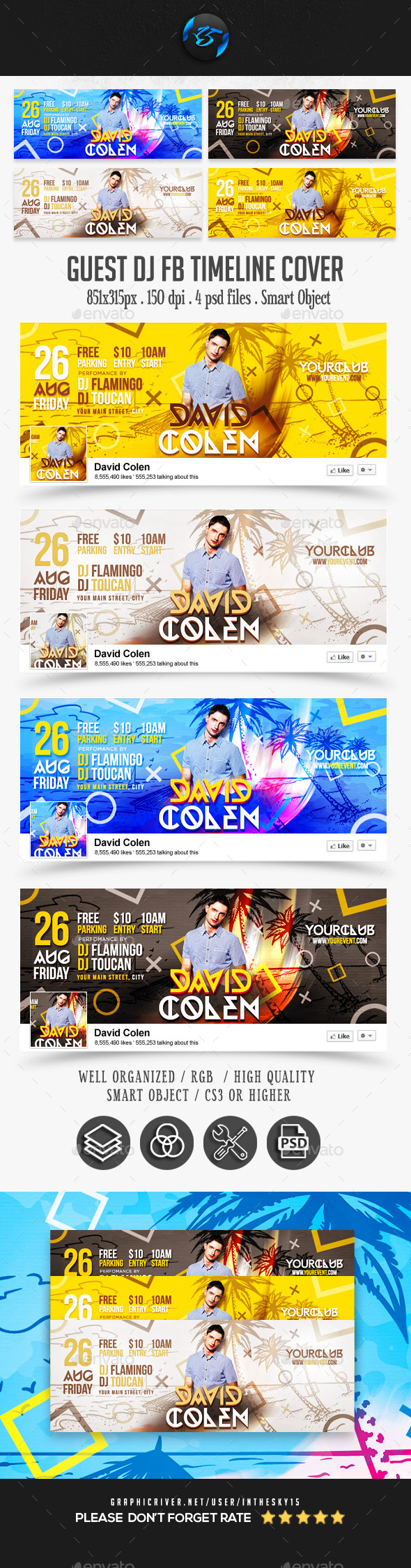 Guest DJ FB Timeline Covers - Facebook Timeline Covers Social Media