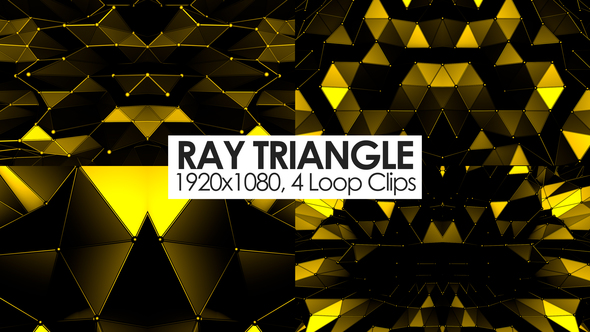 Ray Triangle VJ Loop Pack
