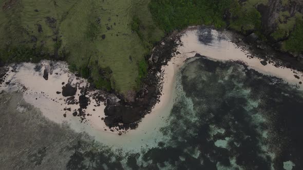 Aerial Beach sea sand alt