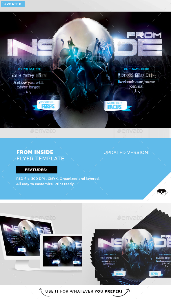 From Inside Flyer Template - Flyers Print Templates