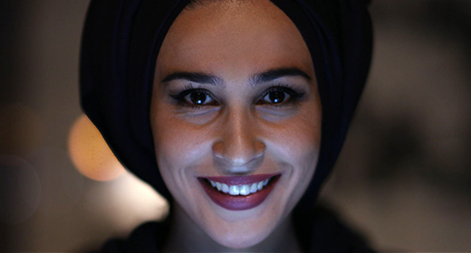 Muslim Woman Looking