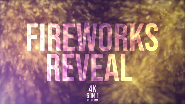 Golden Fireworks Reveal