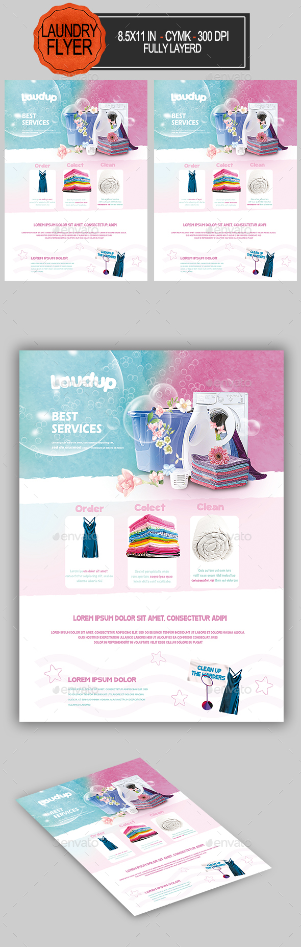 Laundry Flyer - Miscellaneous Events