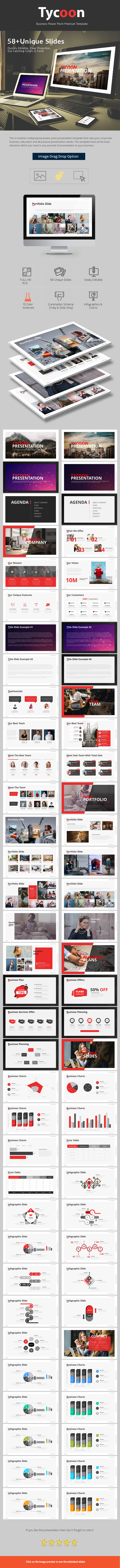 Tycoon Power Point Presentation - Business PowerPoint Templates