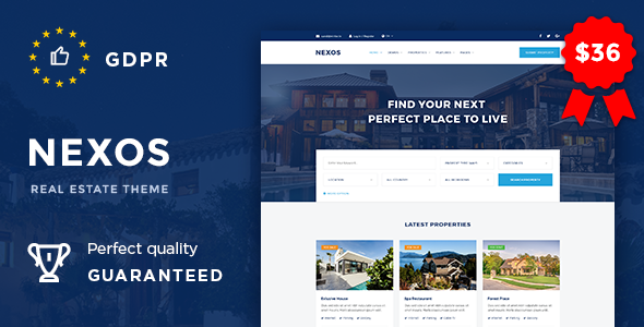 Nexos - Real Estate Agency Directory - Real Estate WordPress