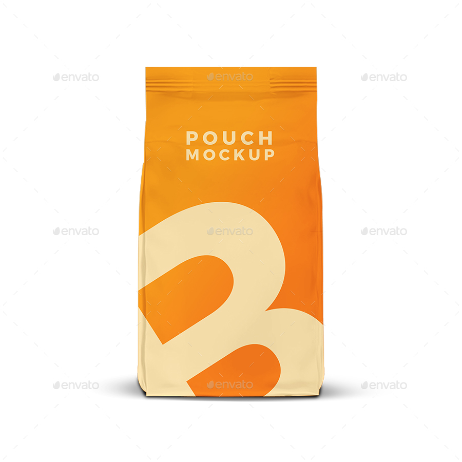 Pouch Packaging Mock up in Decorative - product preview 2