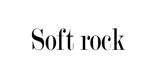 Soft rock