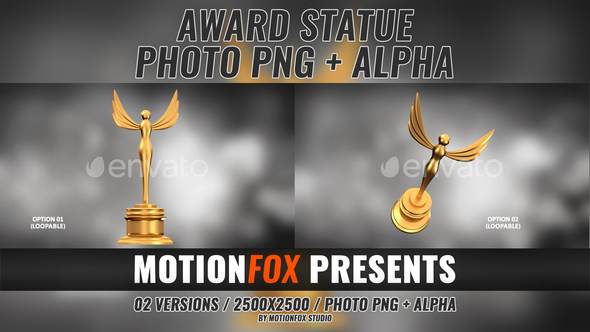 Award Statue Alpha 03