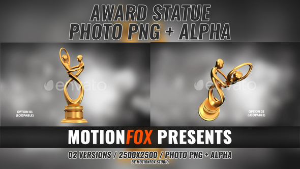 Award Statue Alpha 04