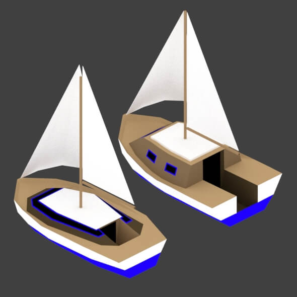 Medium Size Sailing - 3Docean 22351627
