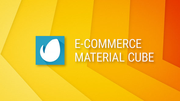 E-commerce Material Cube - VideoHive 22418833