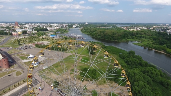 Ferris Wheel in Yaroslavl
