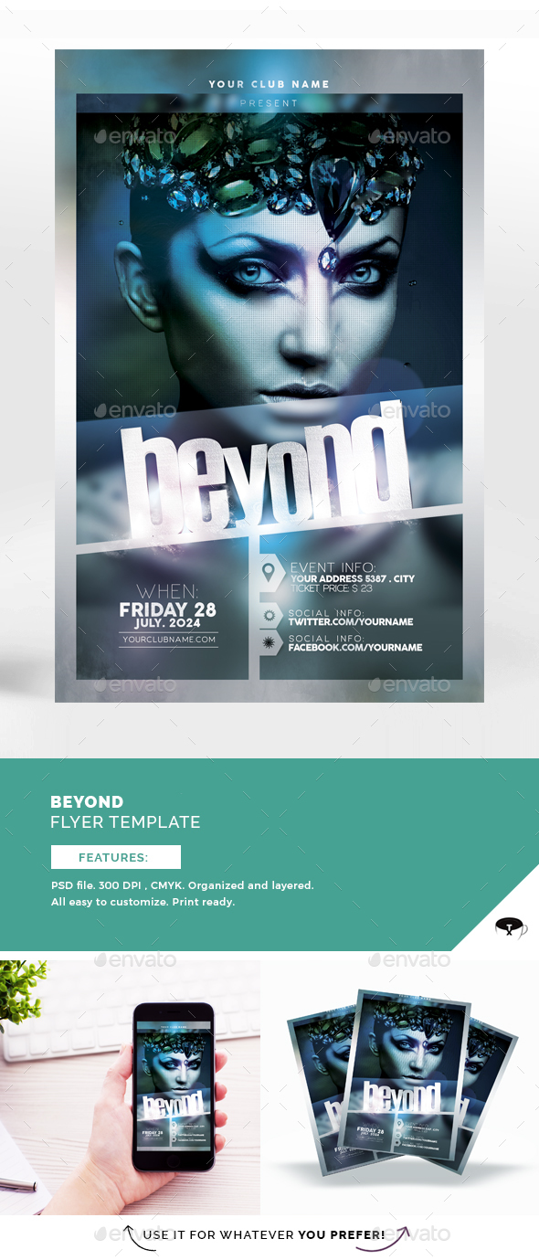 Beyond Flyer Template - Flyers Print Templates