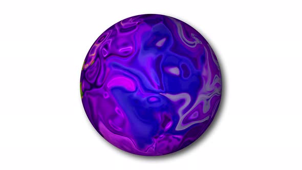 Purple color sphere spinning  motion background. A 55