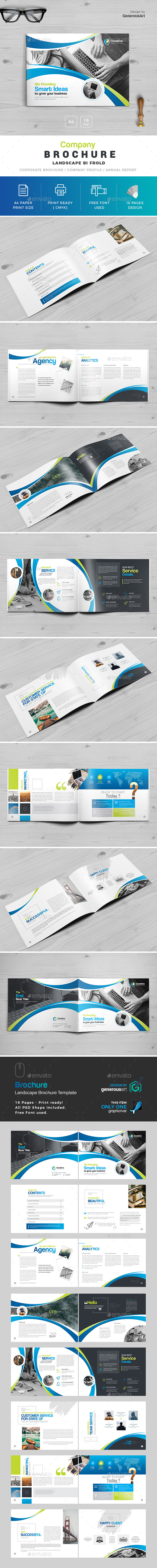 Landscape Brochure - Brochures Print Templates