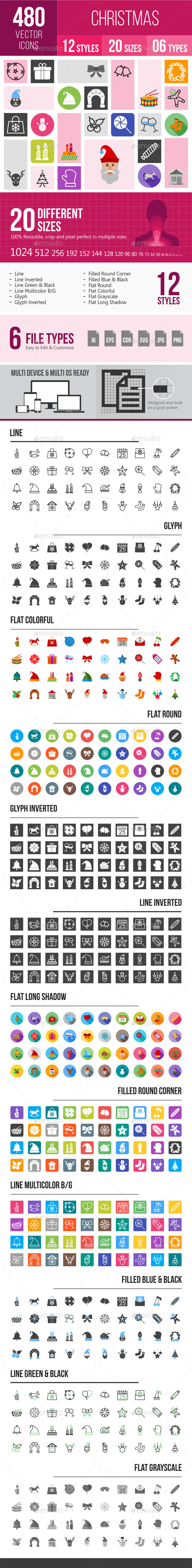 480 Christmas Icons - Icons