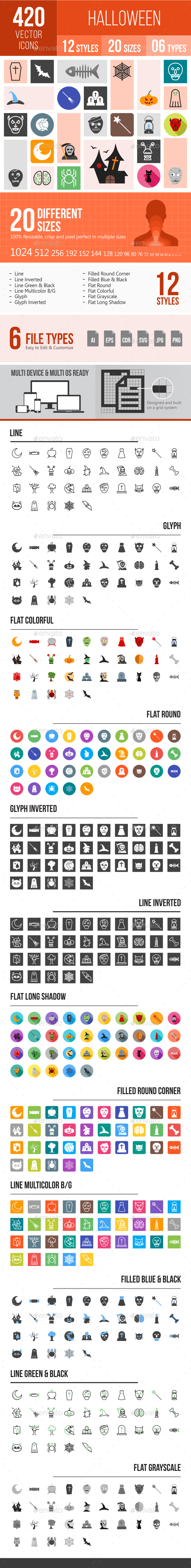 420 Halloween Icons - Icons
