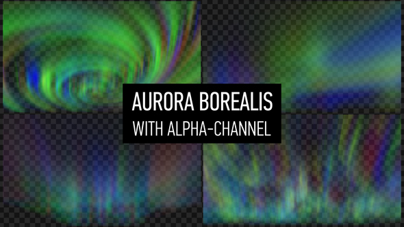 Aurora Borealis With Alpha Channel alt