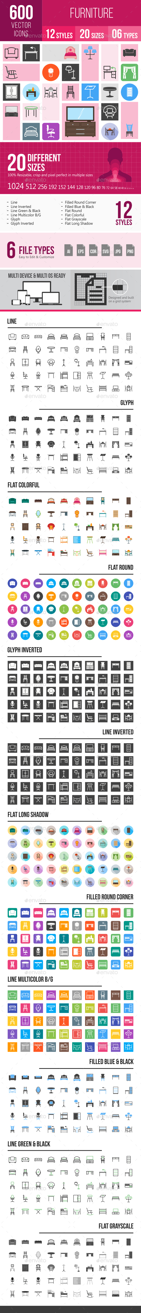 Furniture Icons - Icons
