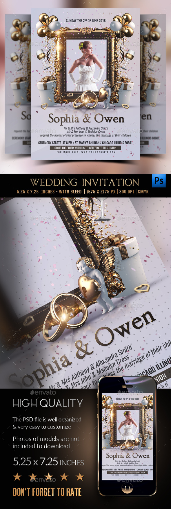 Wedding Invitation - Clubs & Parties Events