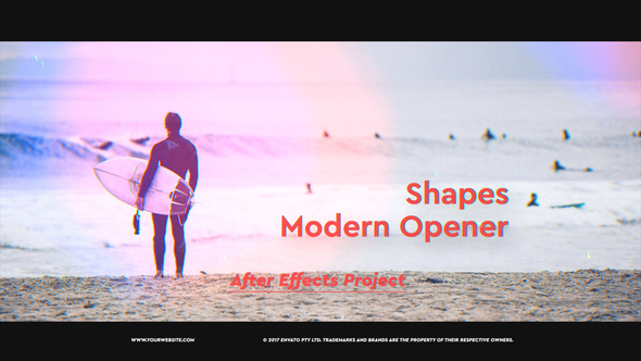 Shapes Modern Opener - VideoHive 21046297