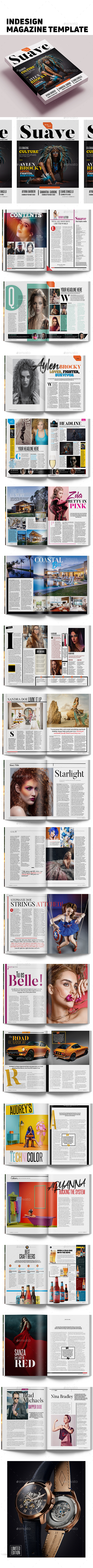 Magazine Template - Magazines Print Templates