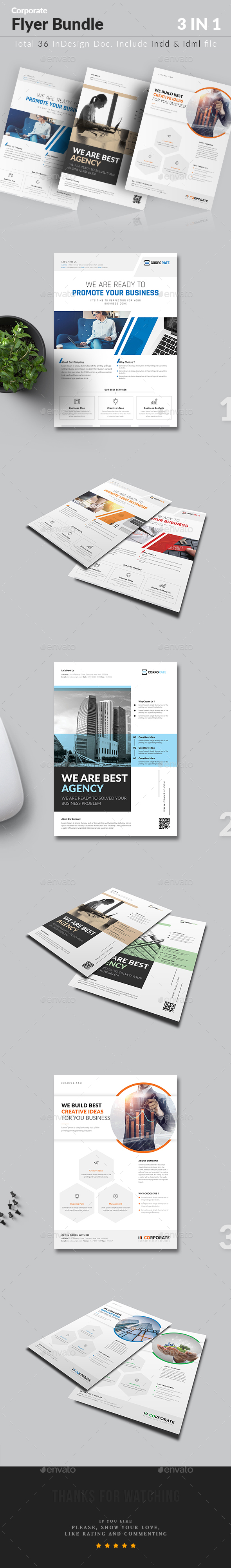 Corporate Flyer Bundle 2 - Corporate Flyers