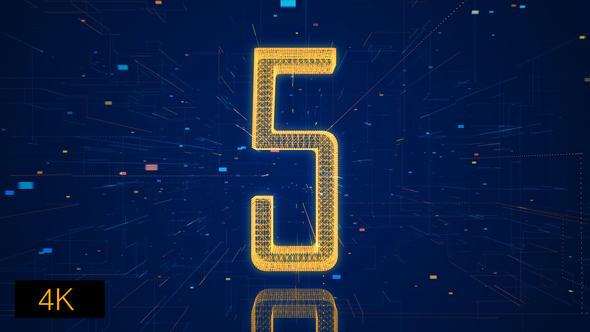 Hi-Tech Digital Space Countdown 4K