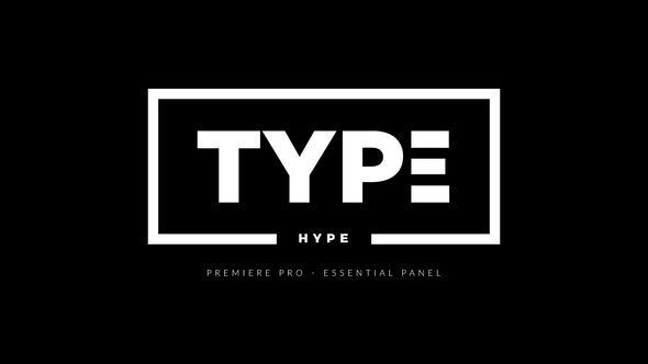 Text Maker \\ TypeHype - Titles Animation \\ Motion Typography Text for Premiere Pro