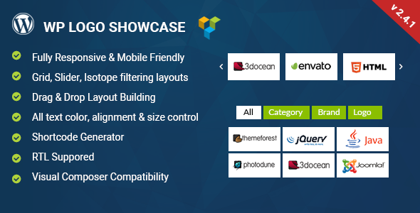 WP Logo Showcase - Responsive WP Plugin - CodeCanyon Item for Sale
