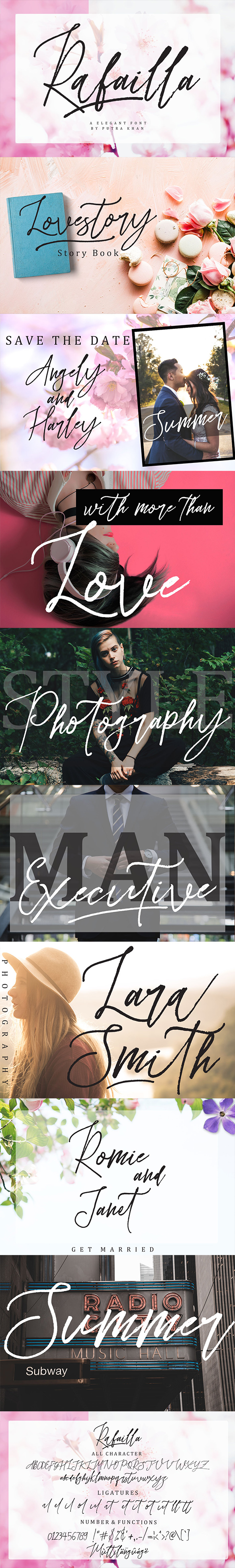 Rafailla Brush - Script Fonts