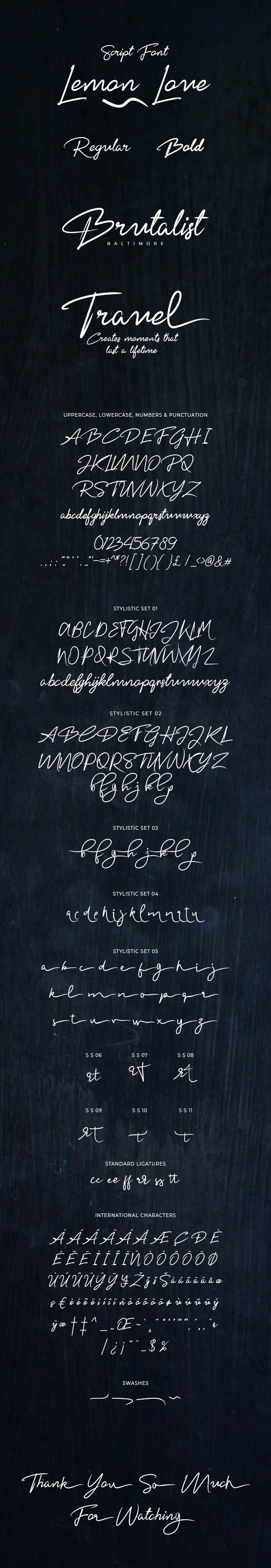 Lemon Love Script Font - Script Fonts