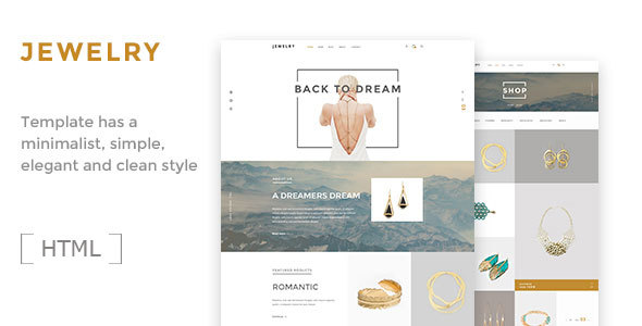 Jewelry- Ecommerce HTML5 - ThemeForest 16497135